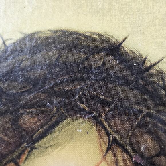 Saint Veronicas Handkerchief Gabriel Max Jesus Christus Christ Decoupage Print - Picture 7 of 10